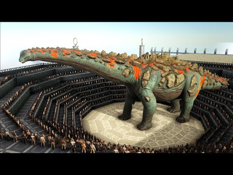 1000 Bowman VS Dinosaurs | ARK