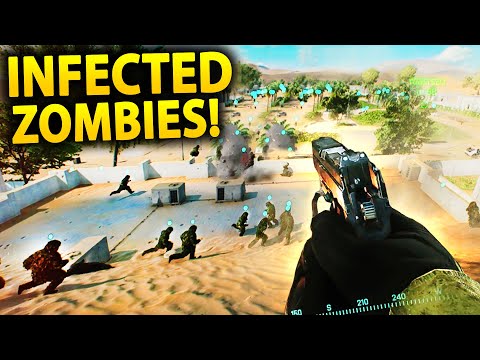 120 PLAYER INFECTED ZOMBIES MODE IN BATTLEFIELD 2042 IS AWESOME