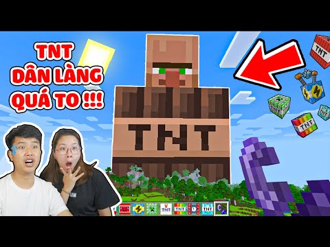 20+ TNT Siêu Vip Kì Lạ Mà bqThanh Troll Ốc Trong Minecraft ???