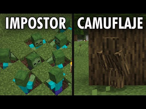 25 FORMAS de ESCONDER TODO en Minecraft