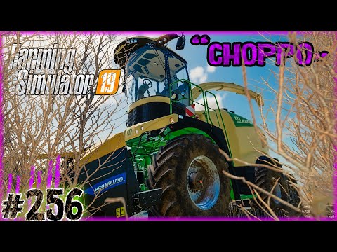 256 – Começo da Colheita de Choupo – Farming Simulator 19