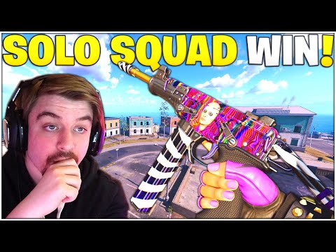 36 Kill *SOLO SQUADS* Alcatraz Win! – My NEW Personal Record (Rebirth Island – Warzone)