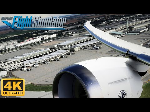 (4K) Microsoft Flight Simulator 2020 *ULTRA SETTINGS* 787-10 Dreamliner Takeoff In Paris