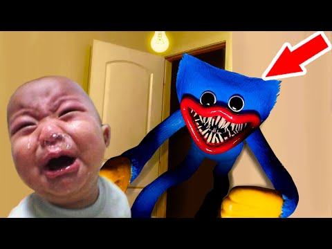 5 Huggy Wuggy Reales Captados en Cámara en la Vida Real