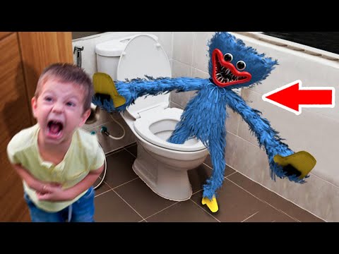 5 Huggy Wuggy Reales Captados en Cámara en la Vida Real