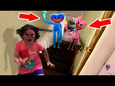 5 Huggy Wuggy y su Novia Reales Captados en Cámara en la Vida Real
