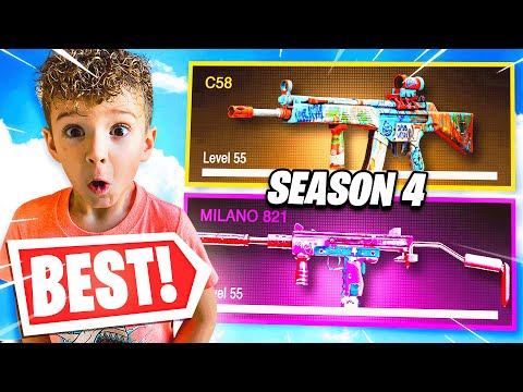 6 Year old Found the *BEST* Loadout in Season 4 Warzone! (TRY THIS)