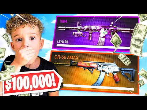 6 Year Old use's the *BEST* Season 3 Warzone Loadout! (JoeWo's $100,000 Class Setup)