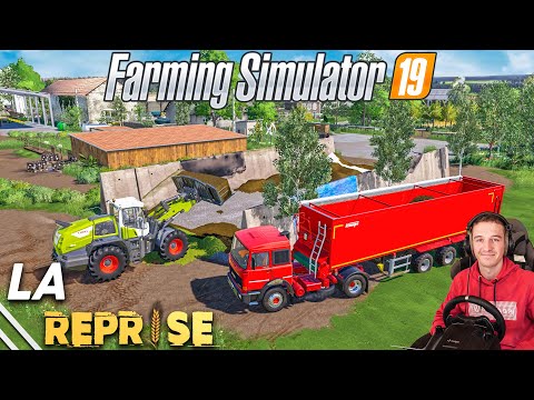 60 TONNES D'ENSILAGE A VENDRE ! LA REPRISE #13 Farming Simulator 19