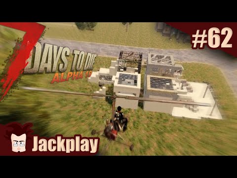#62 Base anti-horde "Trapiste" | 7 DAYS TO DIE | ALPHA 19 | Gameplay FR