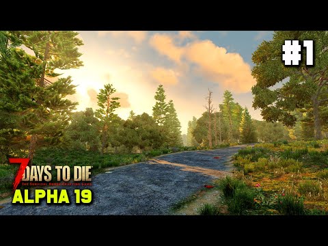 7 Days To Die Alpha 19 – NOWA PRZYGODA #1 – 7D2D A19 GAMEPLAY PL