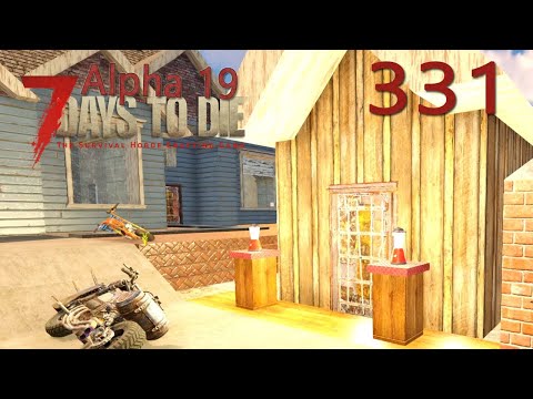 7 Days to Die Alpha 19 Stable #331 Gemütliche kleine Laube FERTIG [Let's Play] [deutsch]