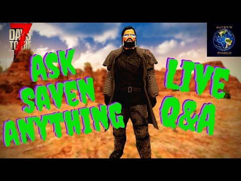 7 Days to Die – August Q&A – Ask Saven Anything
