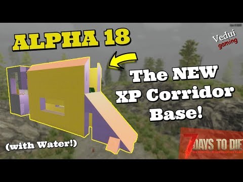 7 Days to Die  Base Build | The NEW XP corridor!  @Vedui42 ✔️