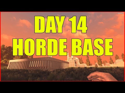7 Days to Die | Day 14 Horde Base | Alpha 18 #9