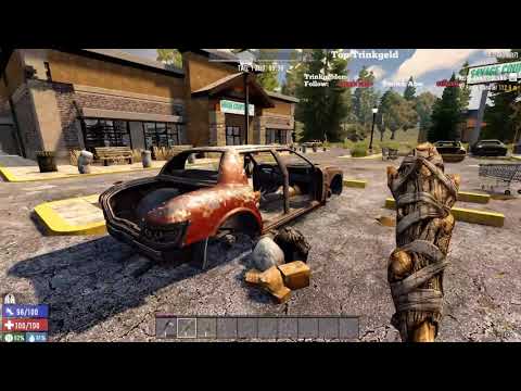 7 Days to Die ☠ # 01 ◈ Start in eine neue Runde ◈ Gameplay German Deutsch 7dtd