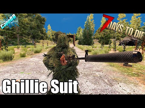 7 Days To Die – Ghillie Suit – How Well Does It Work? (Alpha 19)