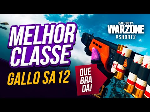 A arma mais quebrada do Warzone! Melhor Classe de Gallo SA12 – Call of Duty Season 3 #SHORTS