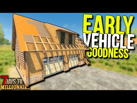 A BRAND NEW SPARKLY VEHICLE! – 7 Days to Die: MILLIONAIRE! Day 4 (Let's Play Gameplay)