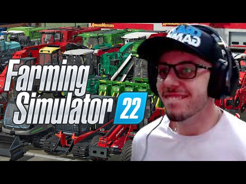 A NOVA GARAGEM DO JOGO | Farming Simulator 22