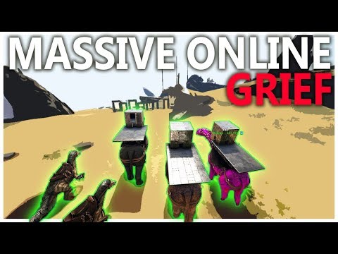 A REALLY FUN ONLINE GRIEF! SMALL TRIBES S4E28 | Ark Survival Evolved