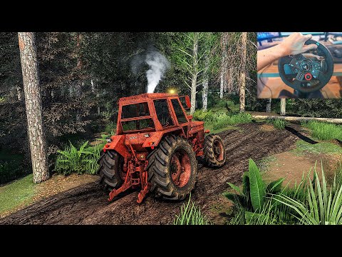 Abandoned Tractor (Restoring) – Farming Simulator 19 | Logitech G29 gameplay