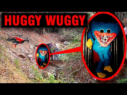 ACHEI O HUGGY WUGGY COM A CAMERA DO DRONE 😳 *ele existe*