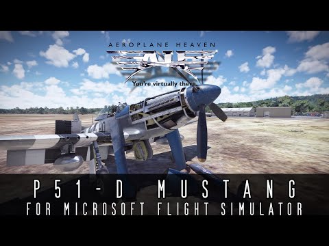 Aeroplaneheaven P51D for Microsoft Flight simulator sneak peak.