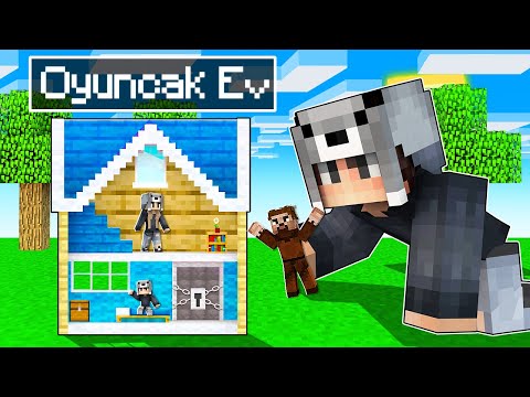 AİLEMİ OYUNCAK EVE HAPSETTİM – Minecraft
