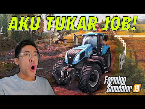 AKU YOUTUBER PERTAMA MASUK KEBUN! – Farming Simulator (Bahasa Malaysia)