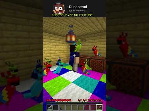 ALGO DE ESTRANHO ACONTECEU NO MINECRAFT! #Shorts #Minecraft