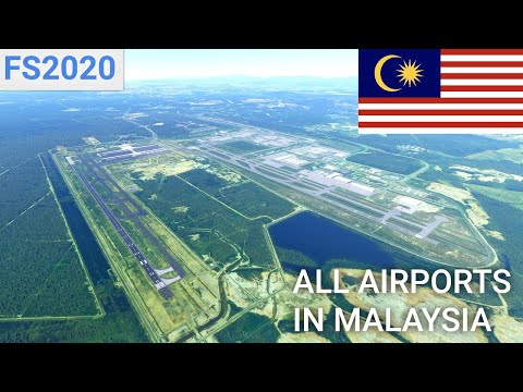 ALL 27 AIRPORTS IN PENINSULAR MALAYSIA with addons! | Microsoft Flight Simulator 2020