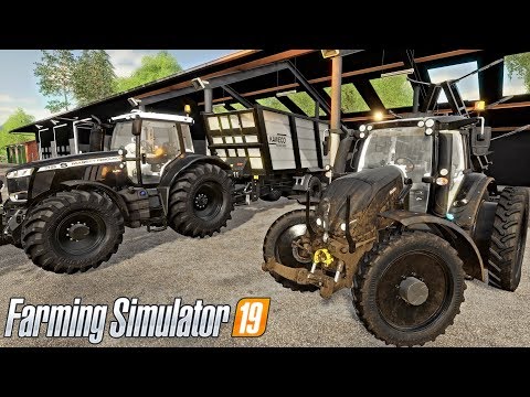 All Black Farm On Green River With Seasons! | Farming Simulator 19