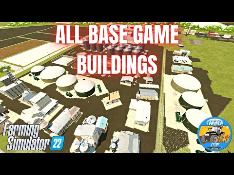 ALL BUILDINGS IN GAME – Farming Simulator 22