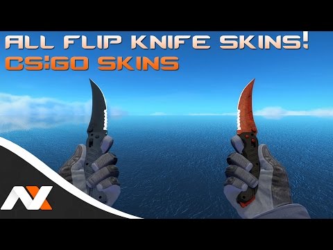 All Flip Knife Skins! – Counter-Strike: Global Offensive