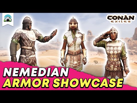 All Nemedian Armor, People of the Dragon DLC – Showcase | Conan Exiles