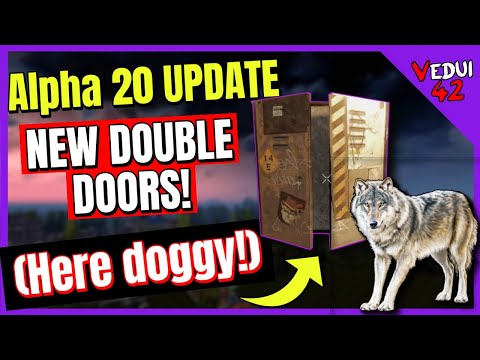 Alpha 20 – The Doggy Shutters!  7 Days To Die ✔️