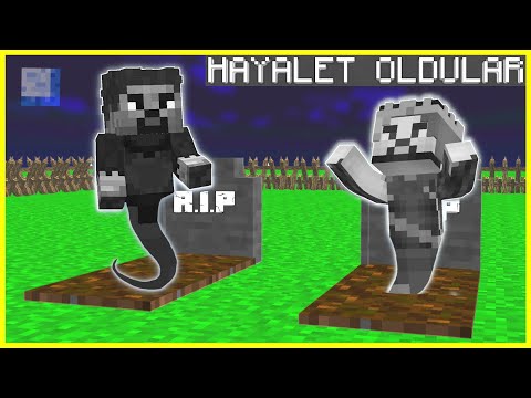 ARDA VE RÜZGAR HAYALET OLDU! 😱 – Minecraft