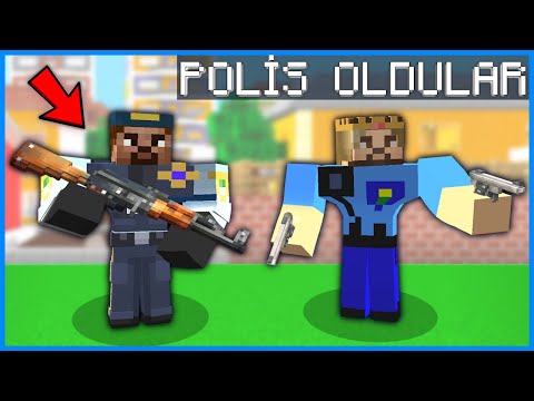 ARDA VE RÜZGAR POLİS OLDU! 😱 – Minecraft