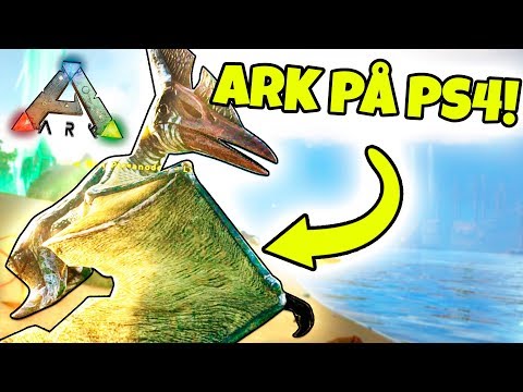 ARK PÅ PS4?! – Dansk Ark Survival Evolved (PS4 Pro) #1