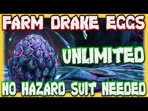 Ark Survival Evolved : Farm Drake Eggs Unlimited No Hazard Suit Needed