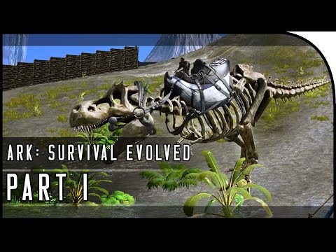 ARK: Survival Evolved Gameplay Part 1 – "THE SKELETON REX & BRONTO, POOPING EVOLVED!" (SEASON 3)
