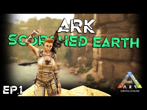 Ark Survival Evolved: Scorched Earth EP.1 (The things I will do for some hide…)