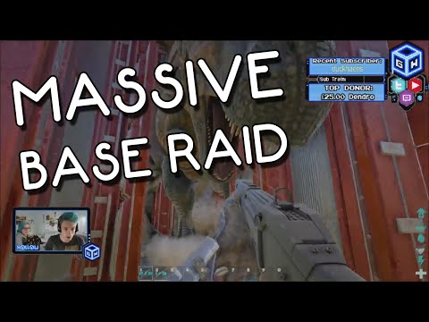 ARK: Survival Evolved – The Massive Base Raid!