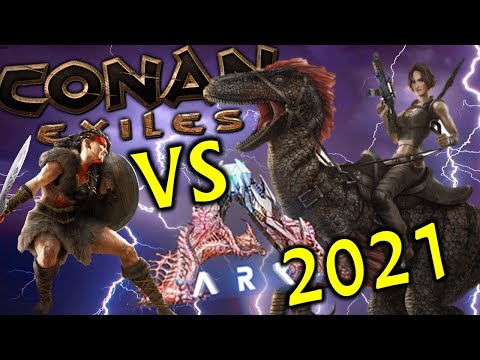 ARK Survival Evolved Versus Conan Exiles 2021! The Past And Future Of Both These Survival Games!