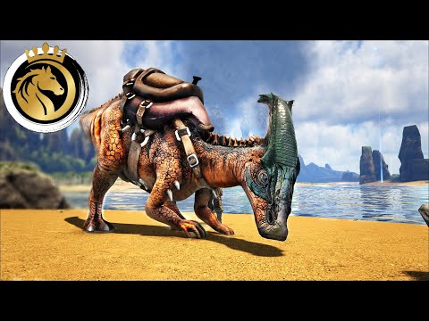 Ark türkçe Parasaur Evcilleştirme | ARK Survival Evolved The Center (MODSUZ) I S1B2