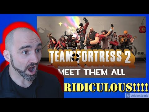 Army Combat Veteran Reacts to Team Fortress 2 – Meet Them All