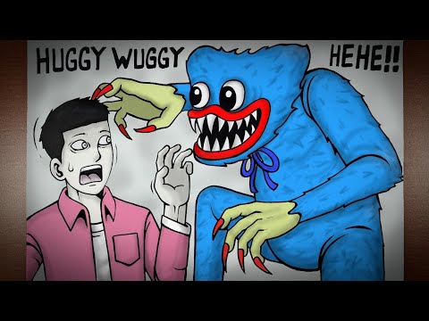 Asal Usul Monster Boneka Huggy Wuggy (Poppy Playtime) || DRAWTSORY