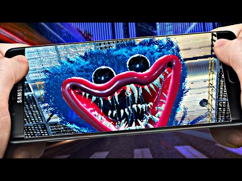 ASÍ se VERÍA HUGGY WUGGY en CELULAR – Poppy Playtime *PSX Graphics* (Horror Game) | iTownGamePlay