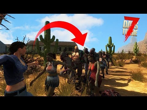 ATRAPADOS POR UNA HORDA ZOMBIE!!😱😲#1 – 7 DAYS TO DIE – Nexxuz